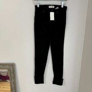 Madewell skinny leg 9" inc rise black Size 24